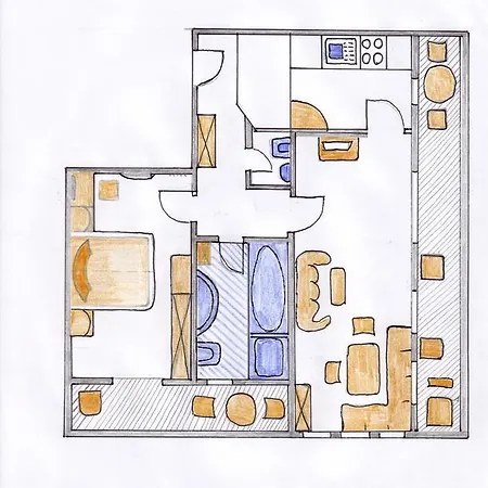 Apartamento Landhaus Hohenschwangau Schwangau